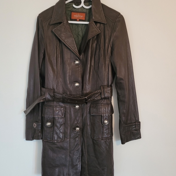 Vintage lether jacket - Picture 2 of 4